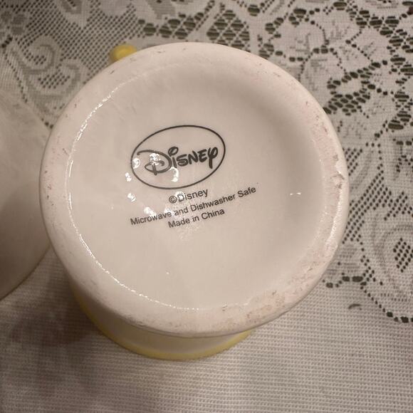 Set of 2 Disney Beauty & The Beast 3-D CHIP Collectible Cup / Mug 5.5” & 4.5” - Picture 13 of 14